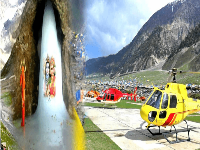 Amarnath Yatra by Helicopter via Baltal